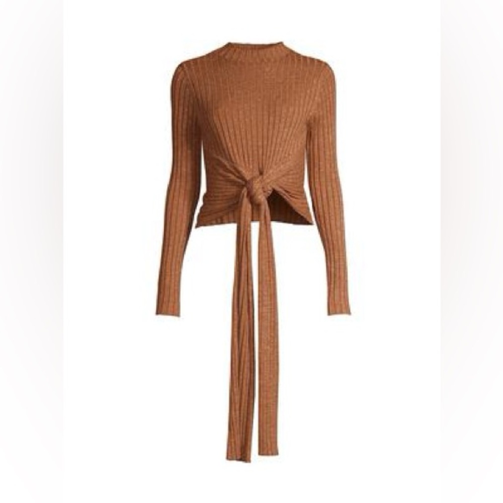 Significant Other knit sweater in a mocha color. Size 8